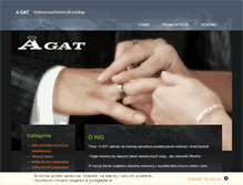 Tablet Screenshot of a-gat.pl